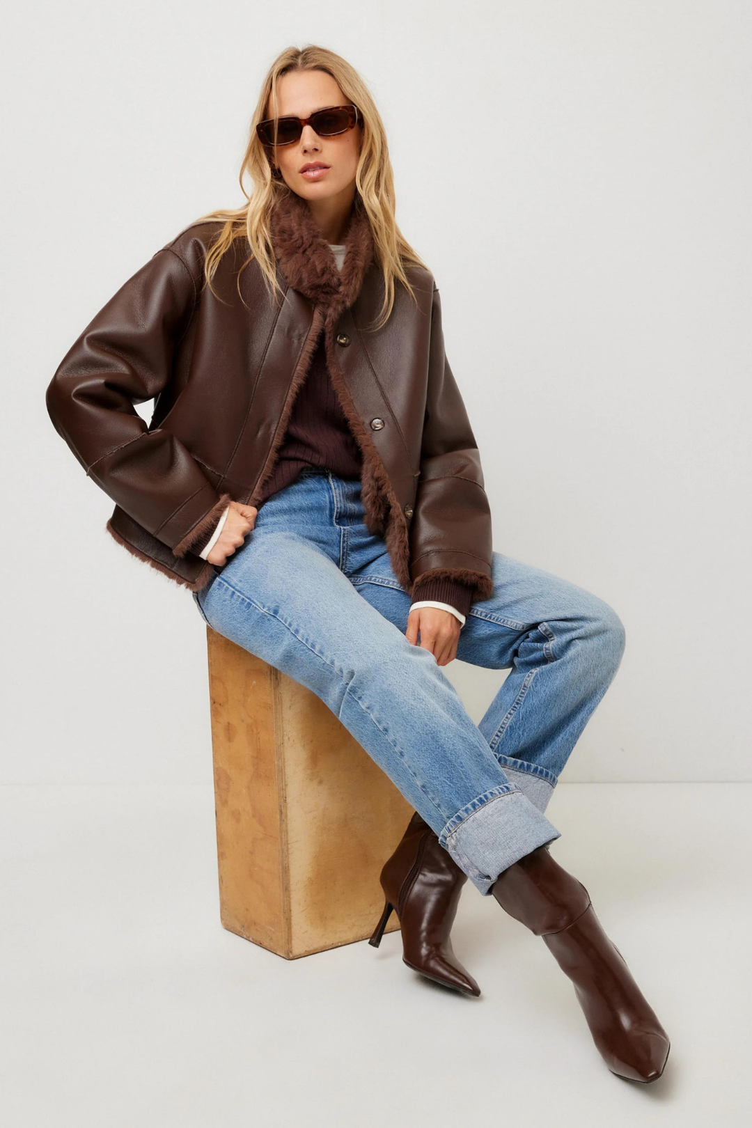 Fifteen Twenty | Mackenzie Reversible Fur Coat