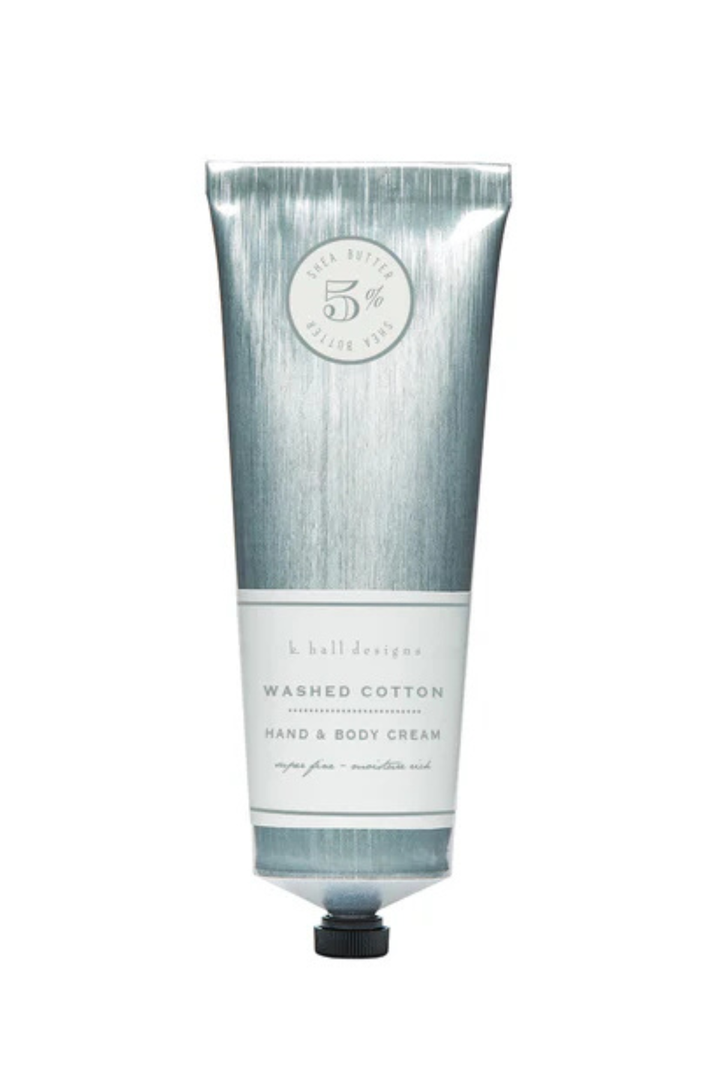 Washed Cotton Hand & Body Cream
