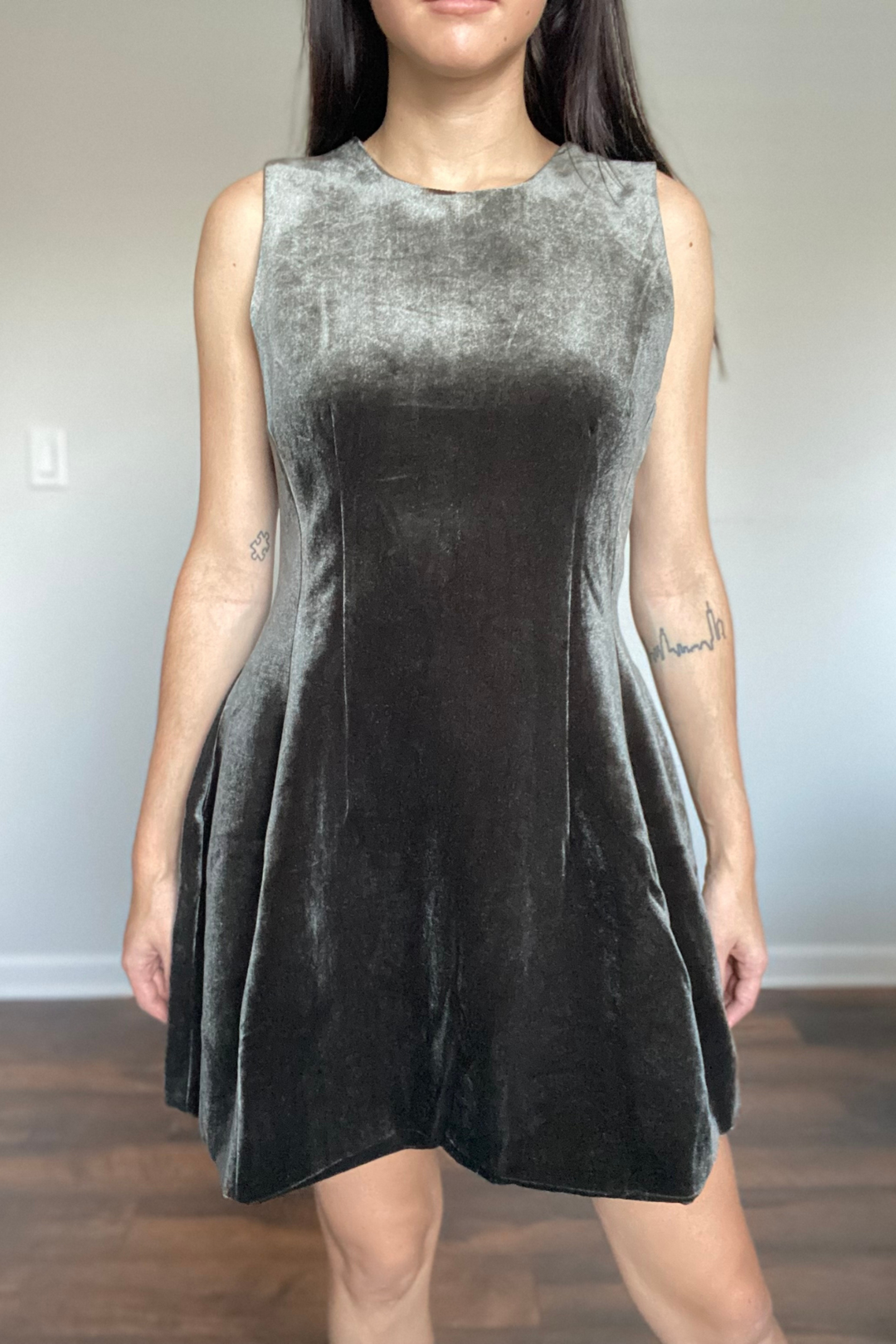 Naomi Velvet Dress