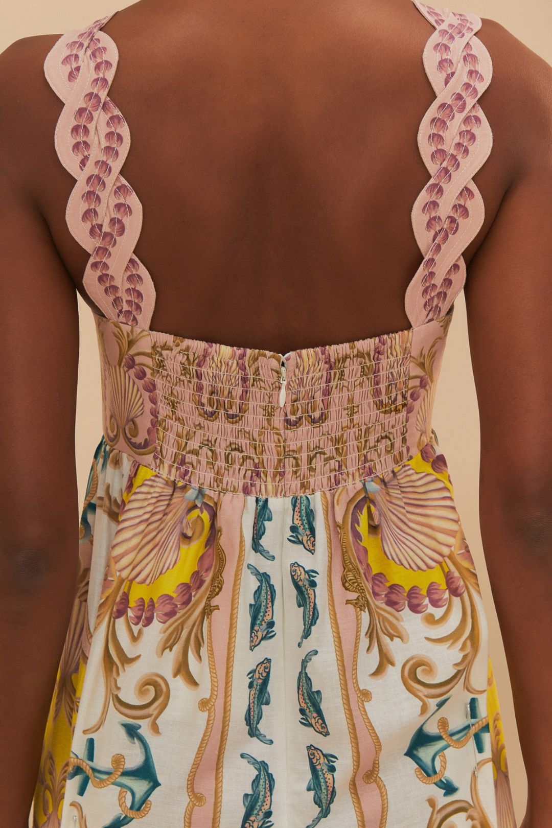 FARM RIO | MARITIME MAGIC MAXI DRESS