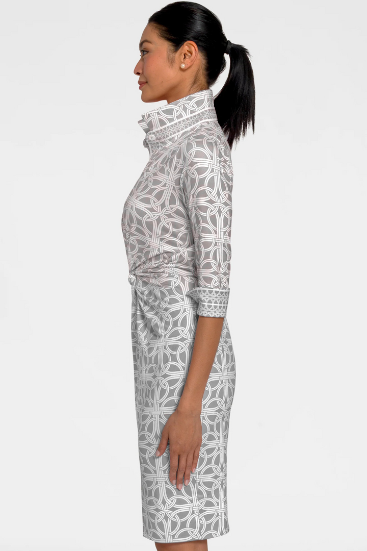 Gretchen Scott | Twist and Shout Dress- Khaki