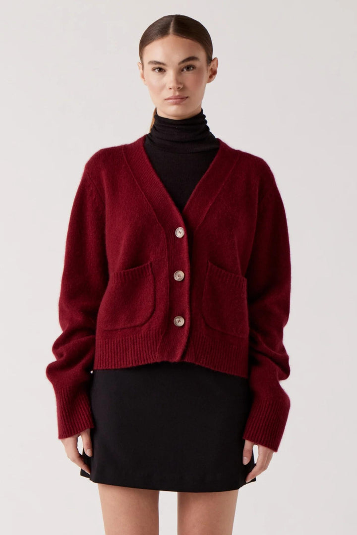 SOPHIE RUE | Kennedy Cardigan- Red