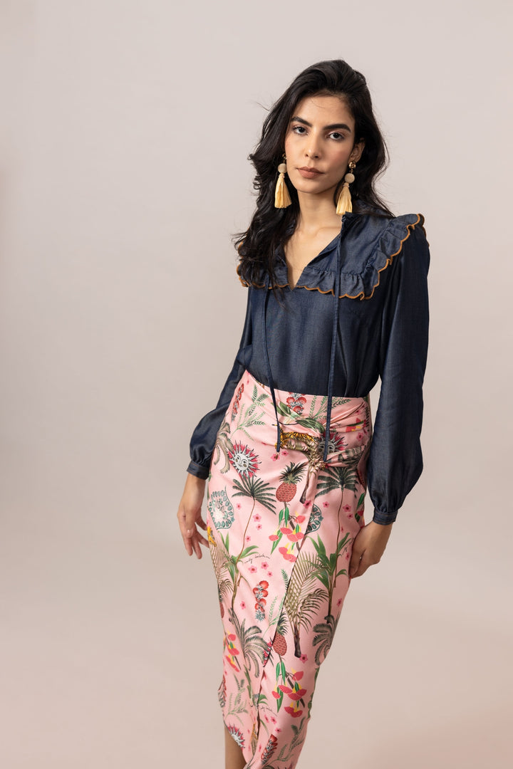 EMILY LOVELOCK | Lisa Wrap Skirt