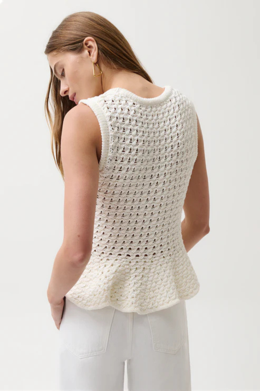 PISTOLA | ANNA PEPLUM TANK