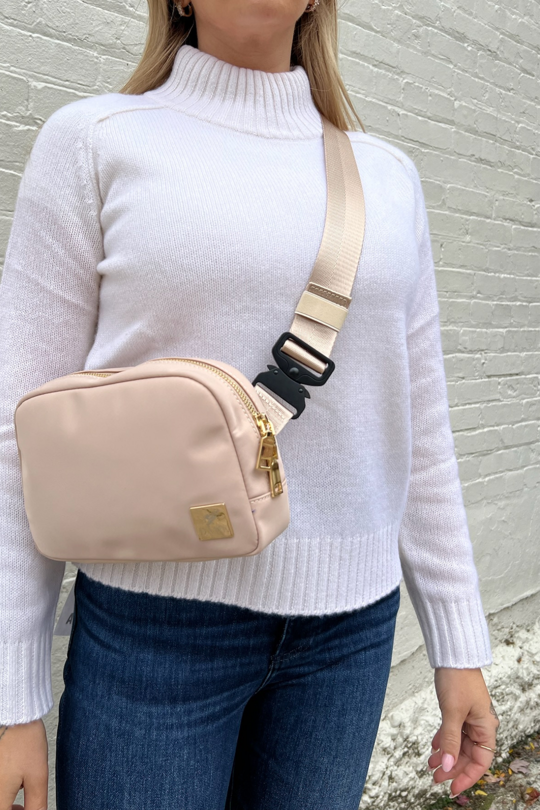 DAME | Hertel Crossbody- Parchment
