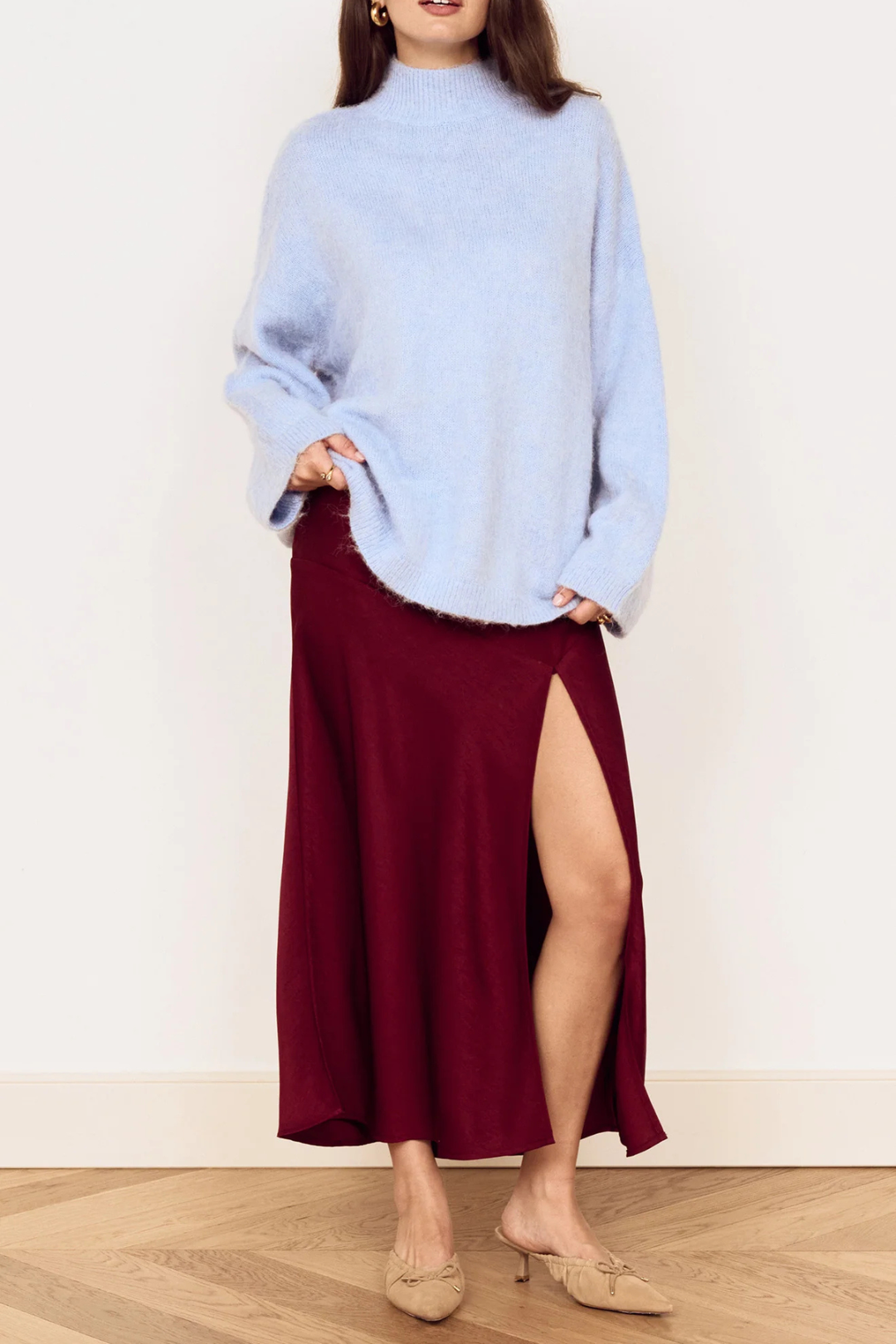 Minkpink | Lumiere Bias Midi Skirt