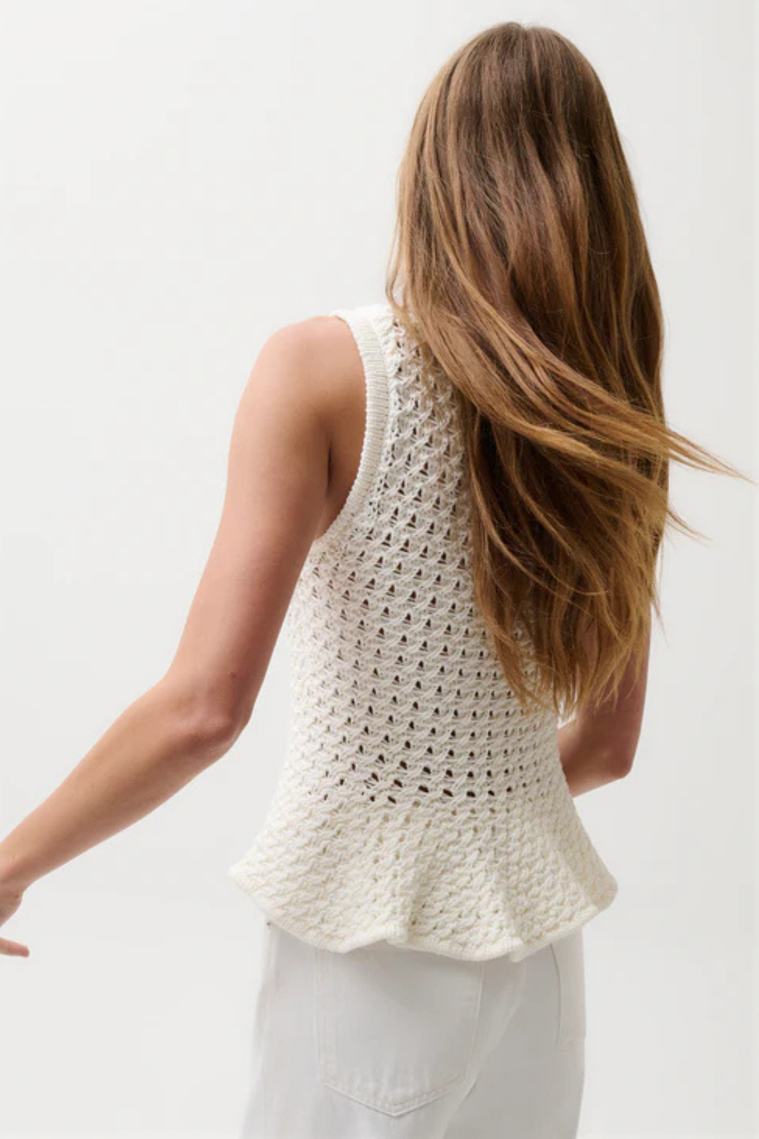 PISTOLA | ANNA PEPLUM TANK