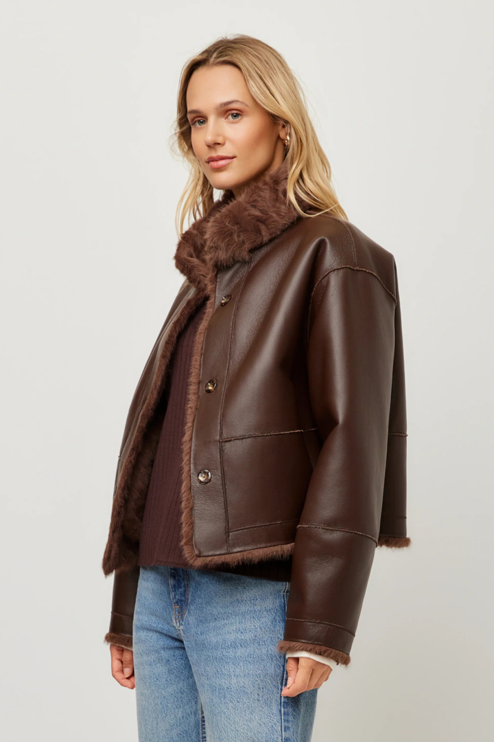 Fifteen Twenty | Mackenzie Reversible Fur Coat