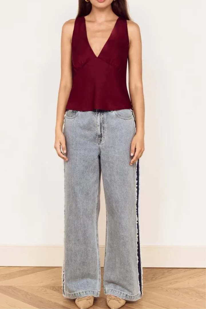 Minkpink | Lumiere Bias Top