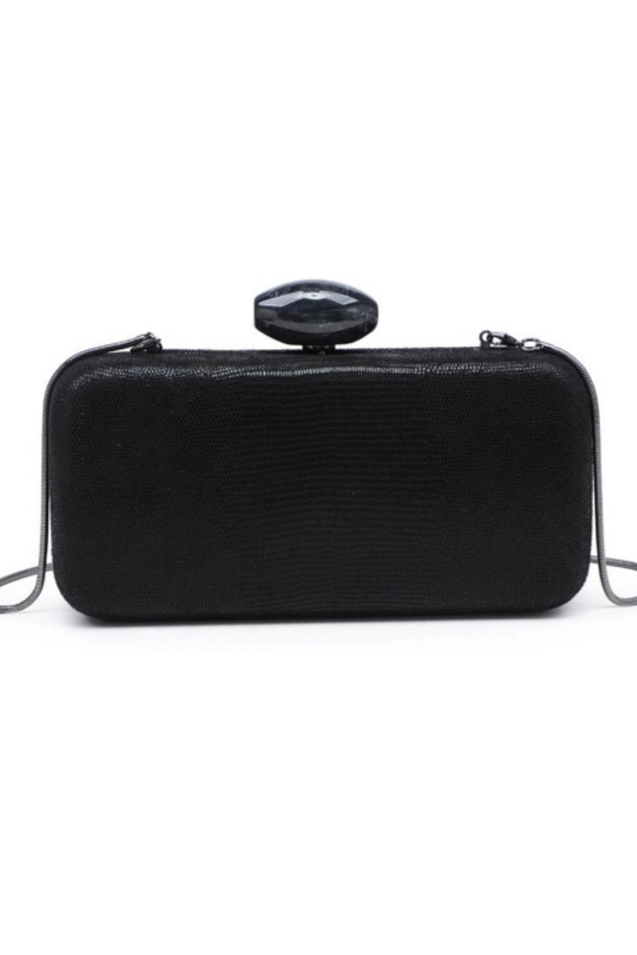 DUSTIN EVENING BAG - BLACK
