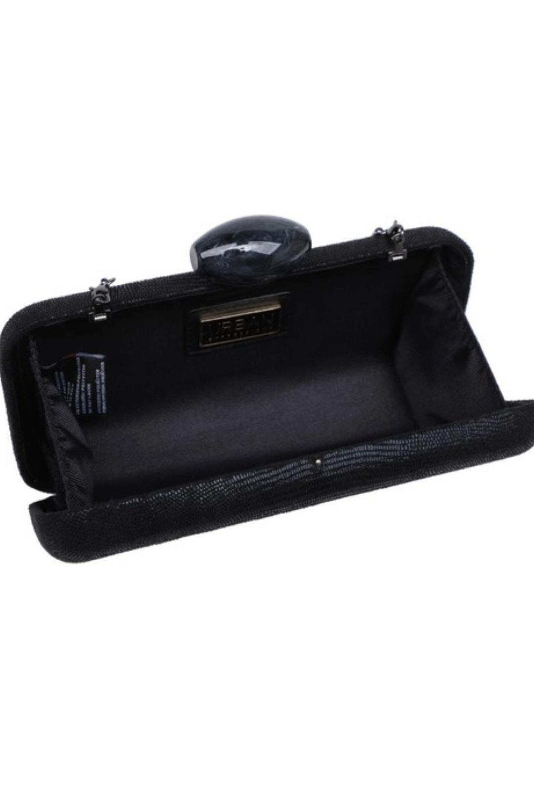 DUSTIN EVENING BAG - BLACK