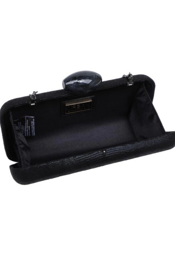 DUSTIN EVENING BAG - BLACK