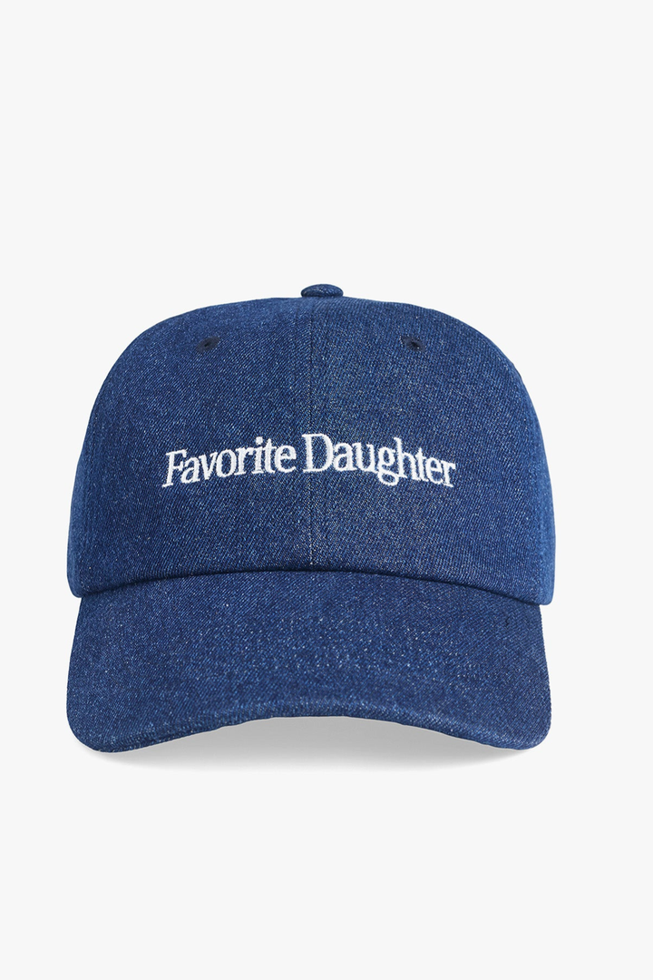 Favorite Daughter | Washed Denim Baseball Cap