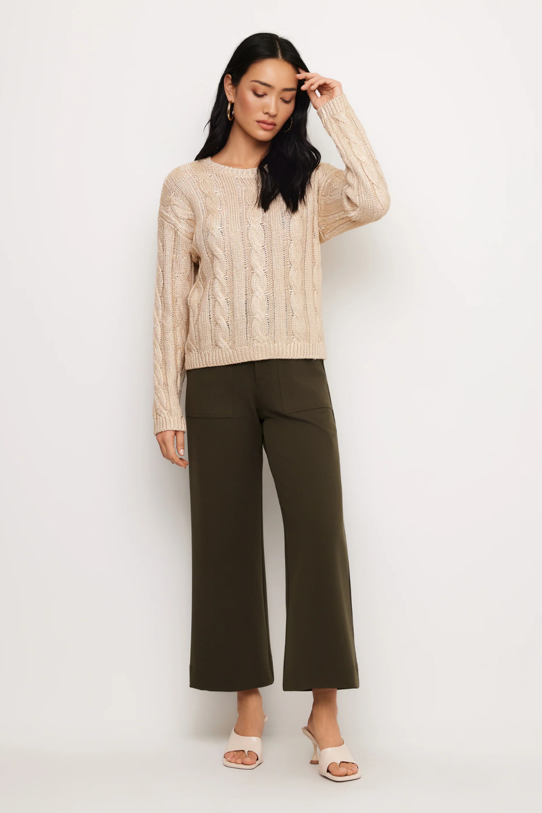 Fifteen Twenty | Levie Metallic Sweater