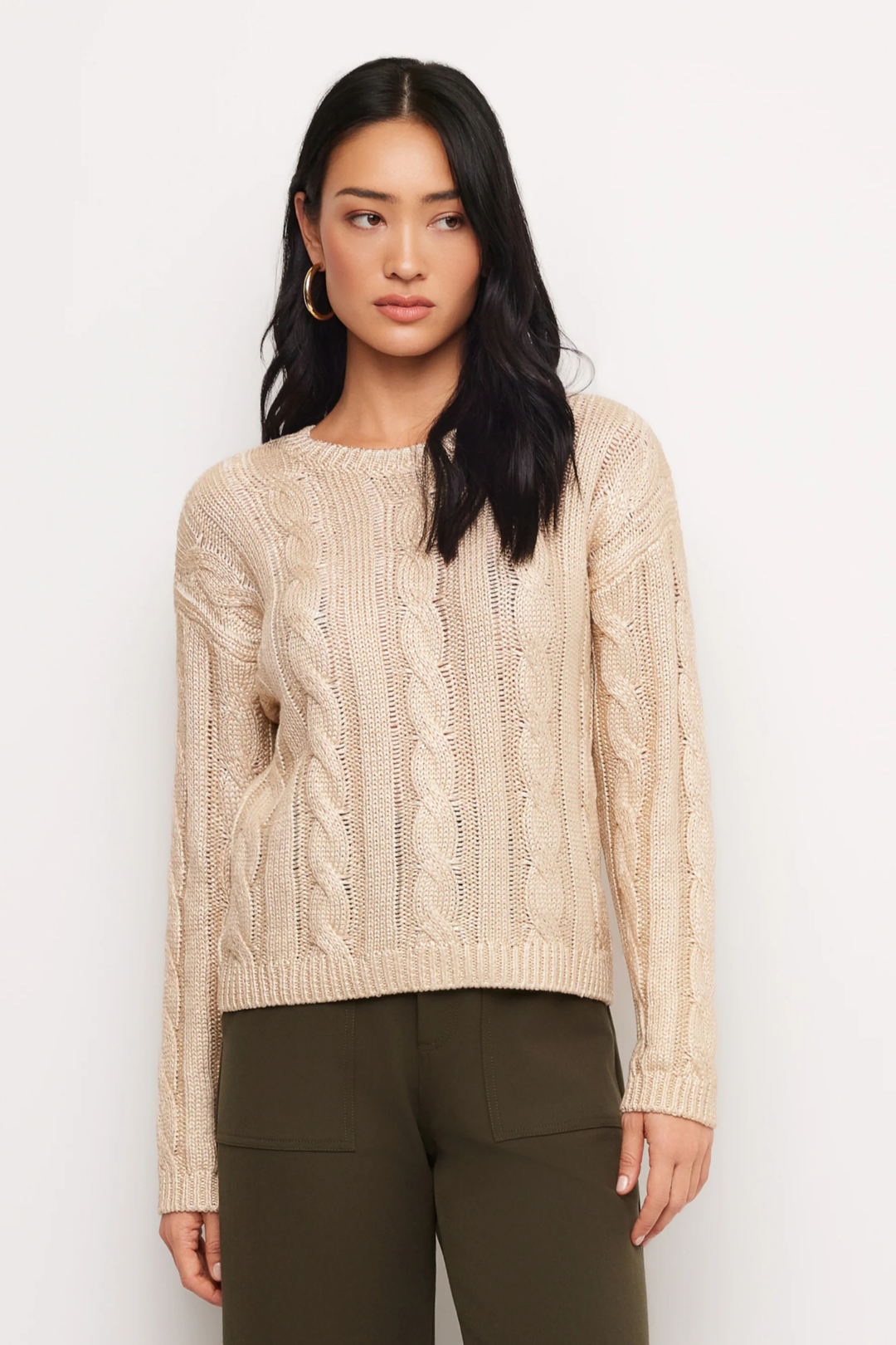 Fifteen Twenty | Levie Metallic Sweater