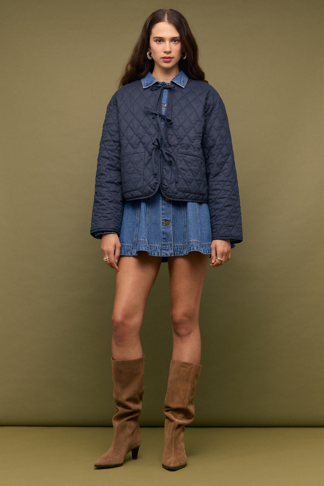 MINKPINK | JOE REVERSIBLE QUILTED JACKET