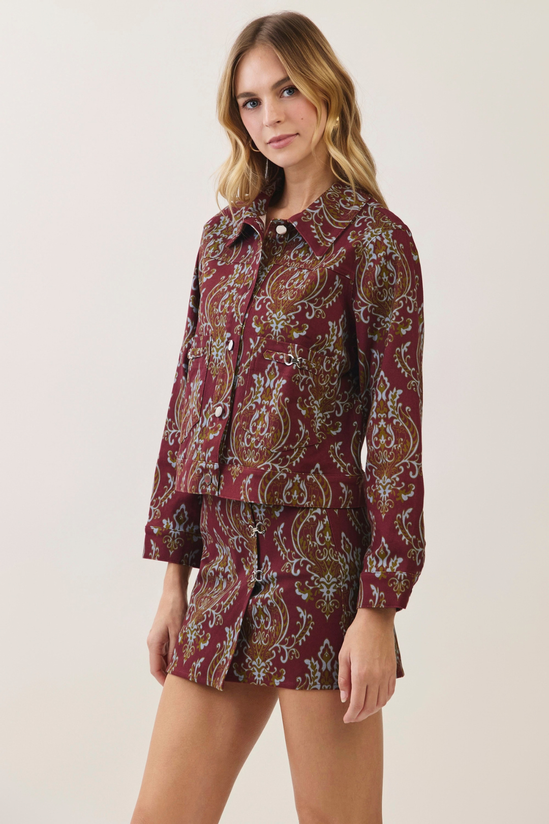 BAROQUE MINI SKIRT