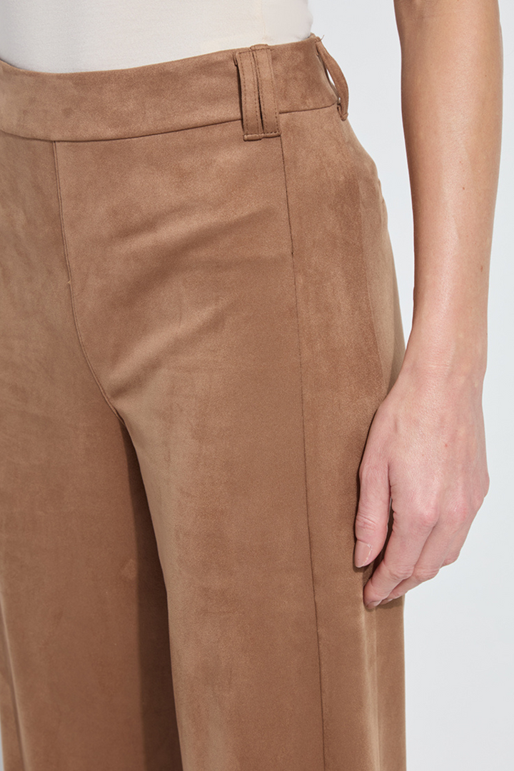 LYSSÉ | Vionette Vegan Suede Trouser