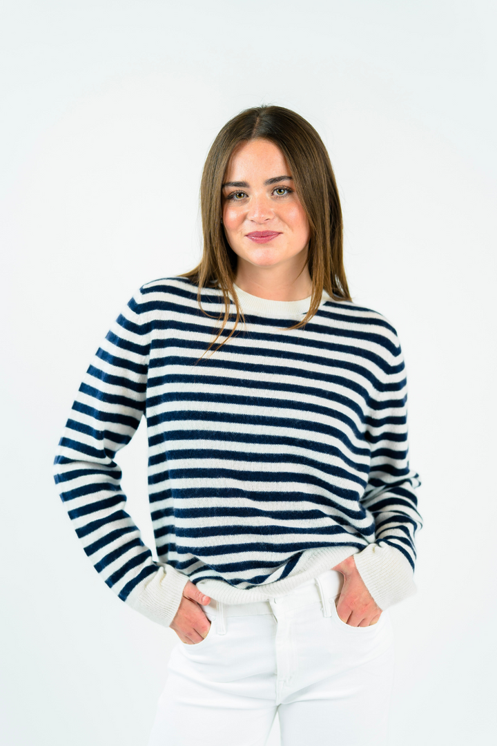 Sailor Stripe Crewneck