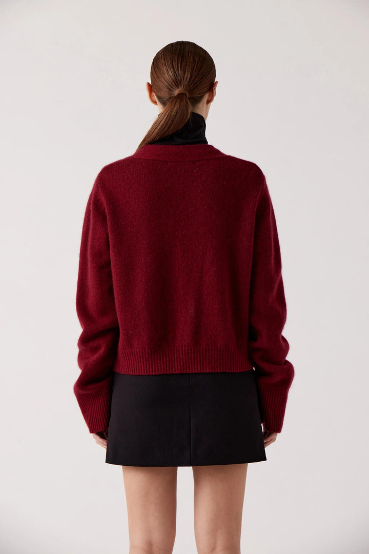 SOPHIE RUE | Kennedy Cardigan- Red