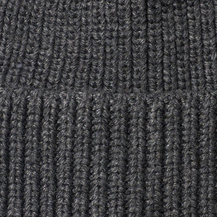 ECHO| Perfect Ribbed Beanie- Charcoal
