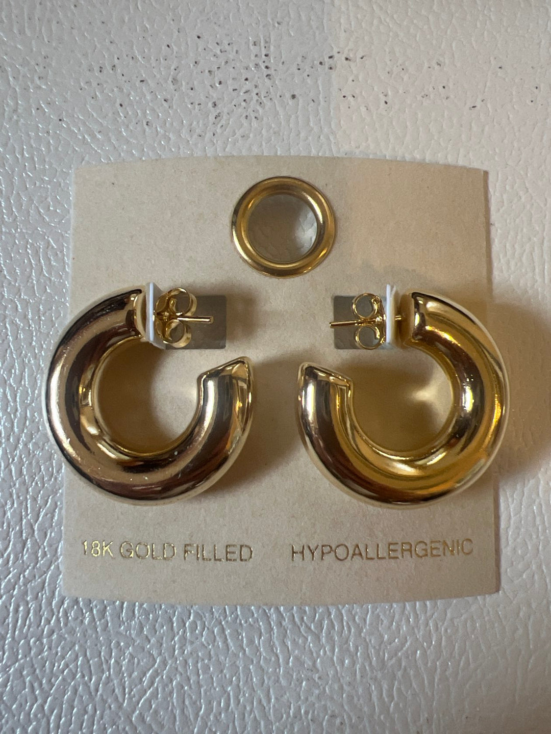 Jumbo Gold Hoops