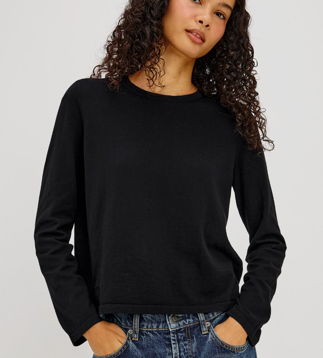 RAILS | COTTON CASHMERE LS