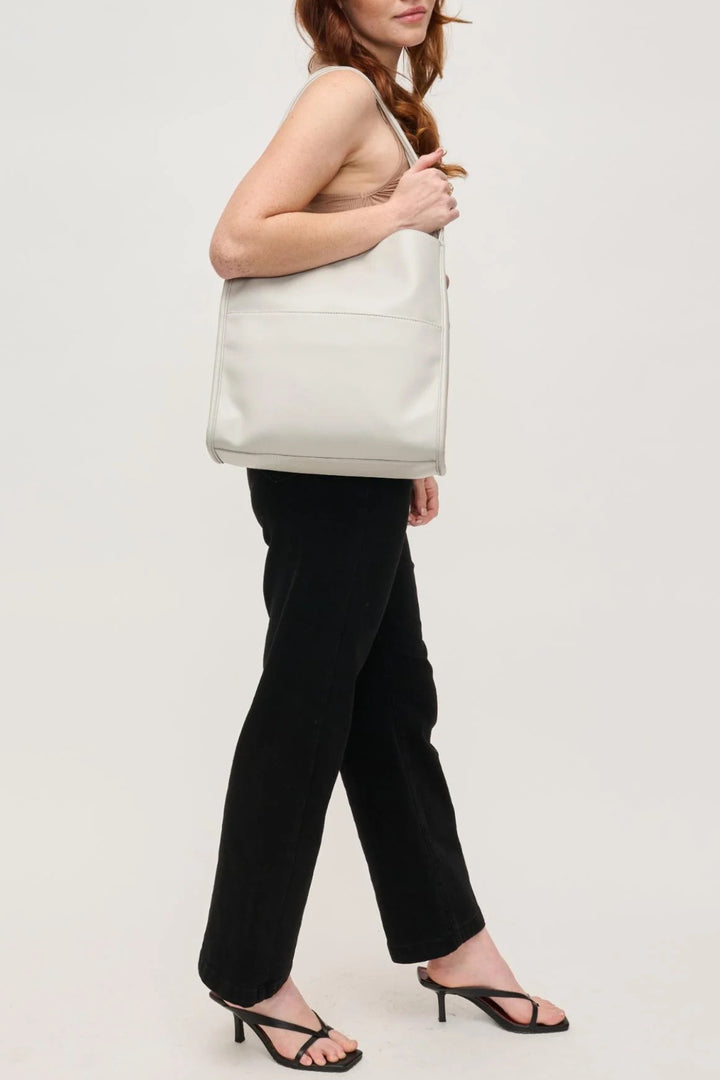 Bardot Tote- Bone