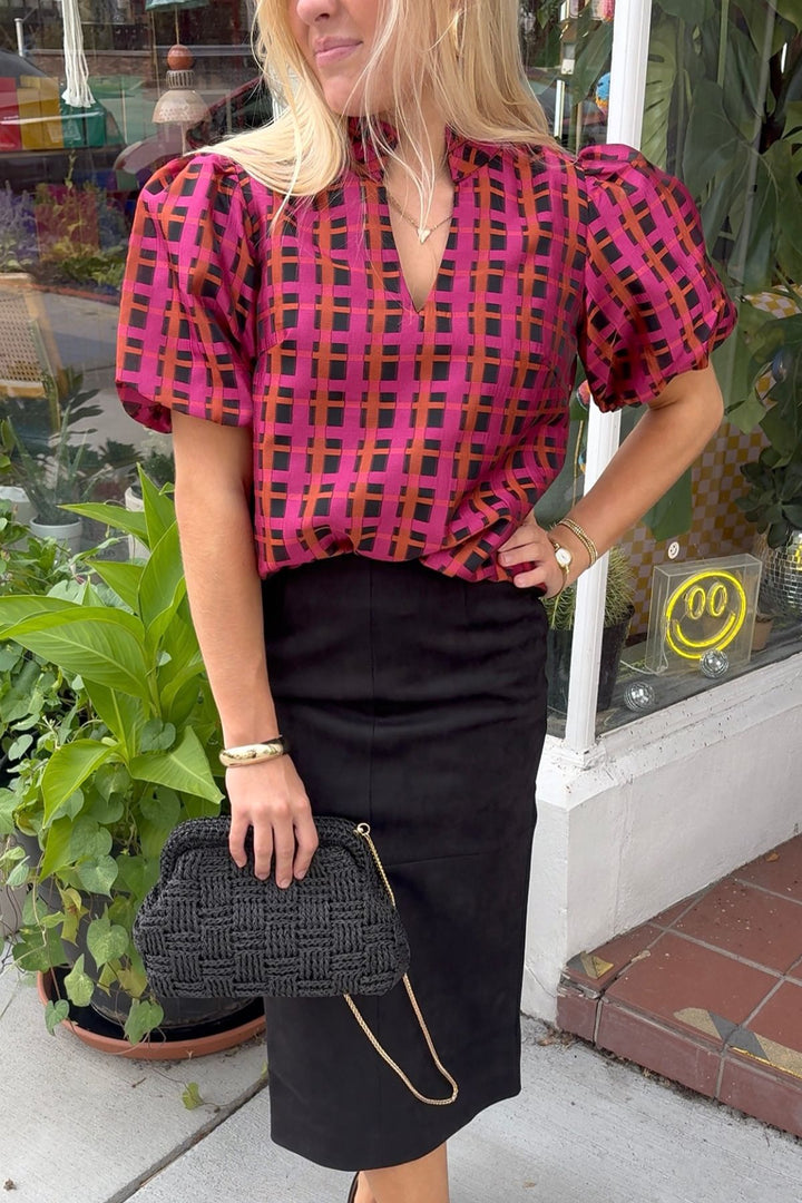 Maya Jacquard Top