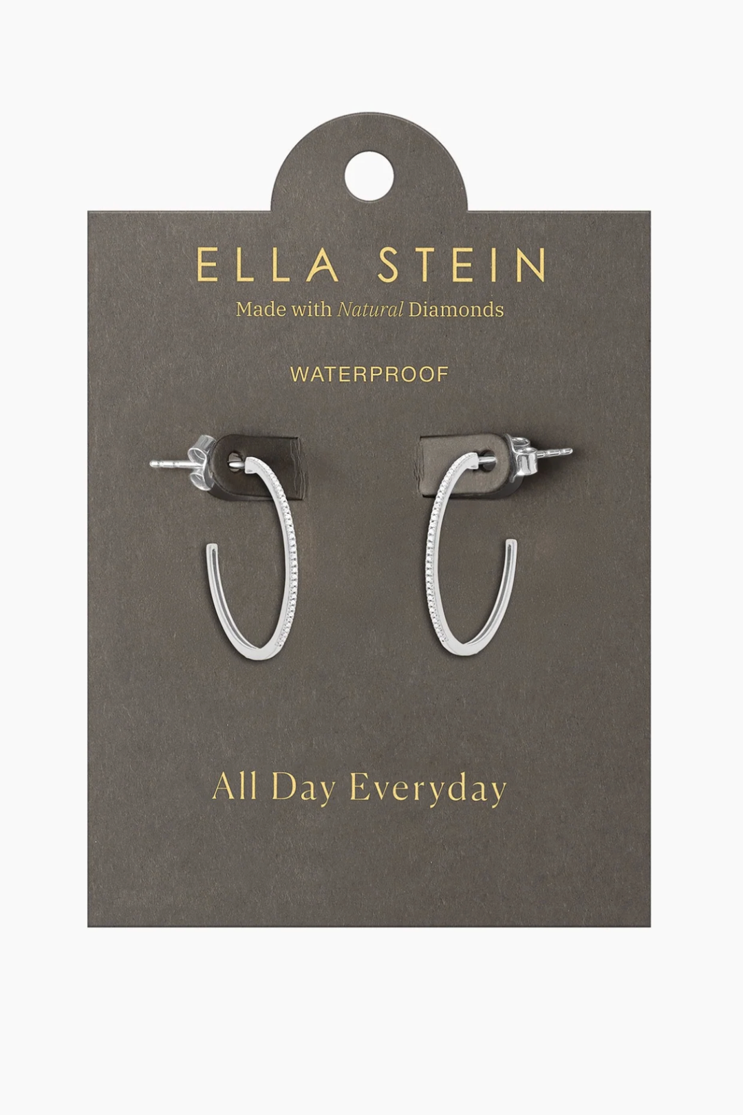 Ella Stein | Medium Hoop Earrings - Silver