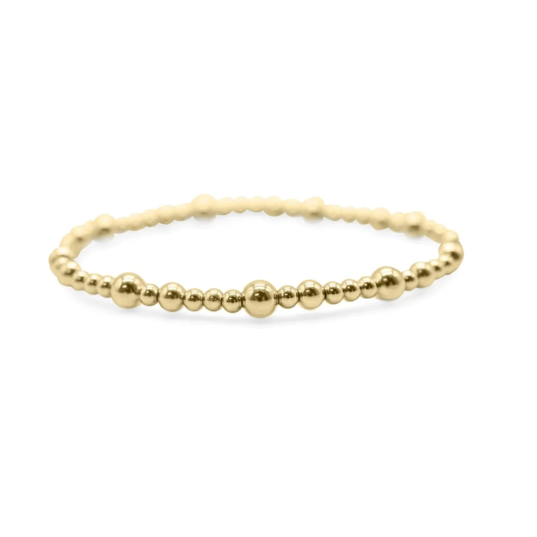 STIA | Champagne Bubble Stretch Bracelet