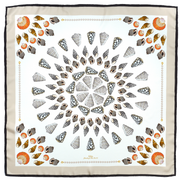 ECHO | Jewels of the Sea Silk Scarf- Sand