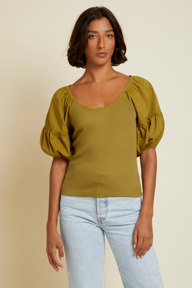 NATION SONORA COMBO TEE- Lichen