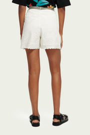 SCOTCH & SODA | Cotton Embroidered Shorts