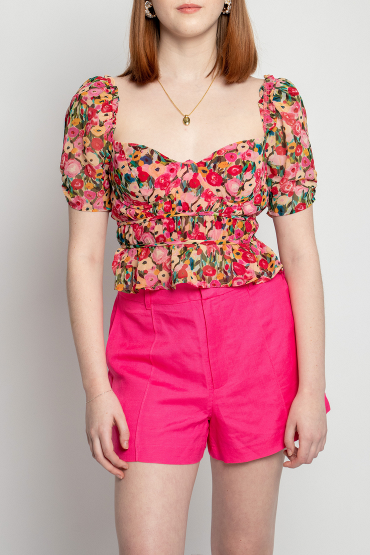 ASTR Amiah Shorts- Pink