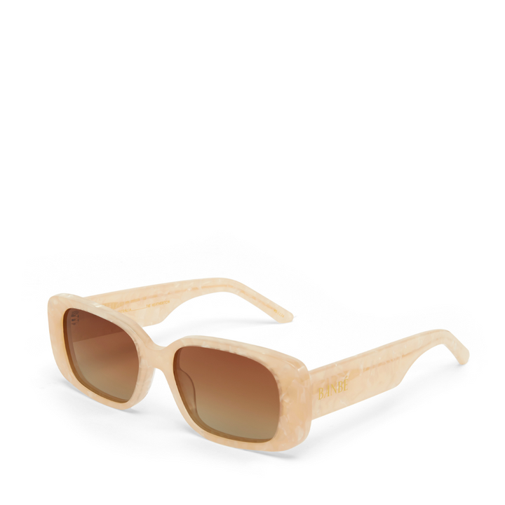 BANBÉ THE HEATHERTON SUNGLASSES- AMBER