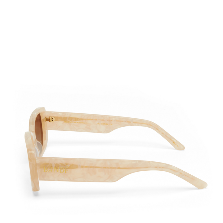BANBÉ THE HEATHERTON SUNGLASSES- AMBER
