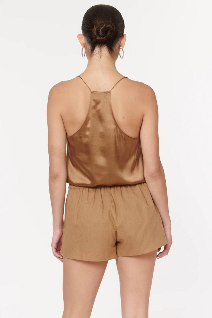 CAMI NYC | Racer Cami- Butterscotch