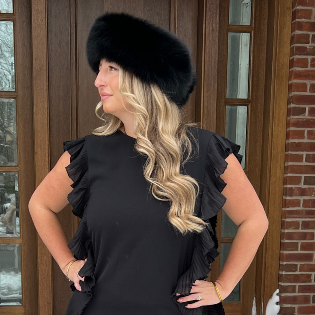 Black Fox convertible headband collar
