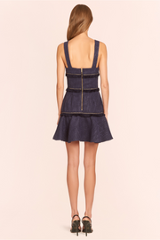 Amanda Uprichard Annalise Dress- Navy Tweed