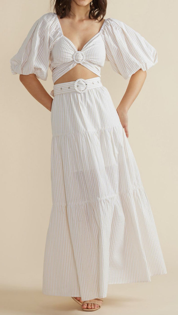 MINKPINK | LUNE MIDI SKIRT- SIZE XS