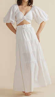 MINKPINK | LUNE MIDI SKIRT- SIZE XS
