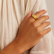 GORJANA | Power Reed Ring- Abundance