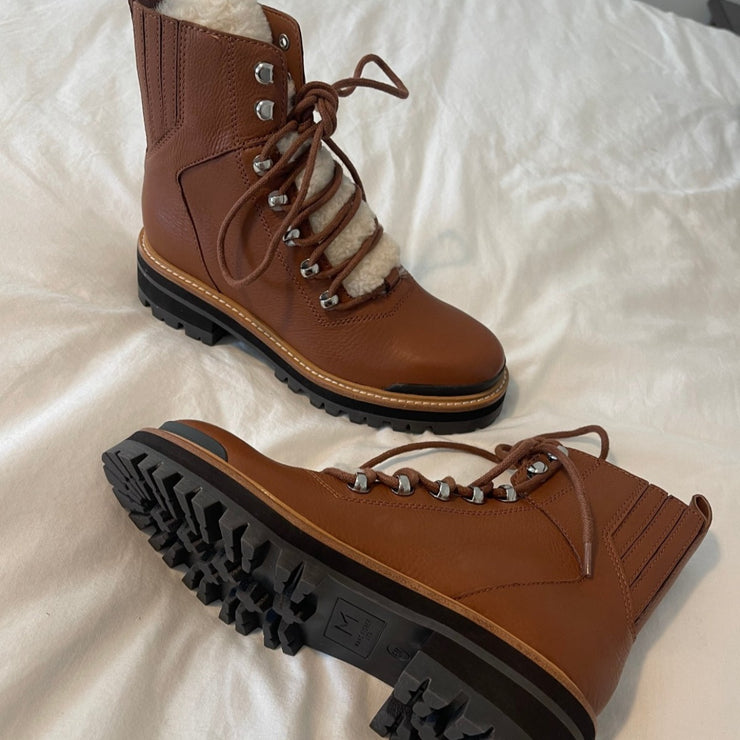 MARC FISHER | Izzie- Brown Leather