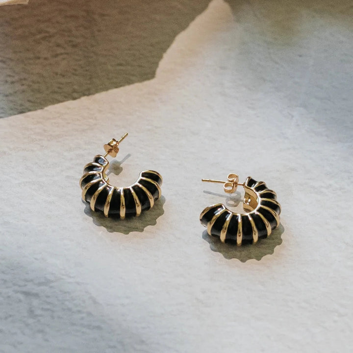 TESS + TRICIA | Ellie Earring- Black
