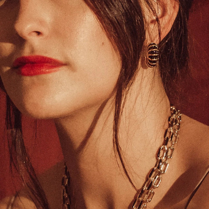 TESS + TRICIA | Ellie Earring- Black