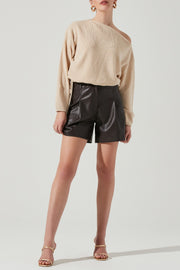 ASTR | Wilma Shorts- Black- SIZE XS