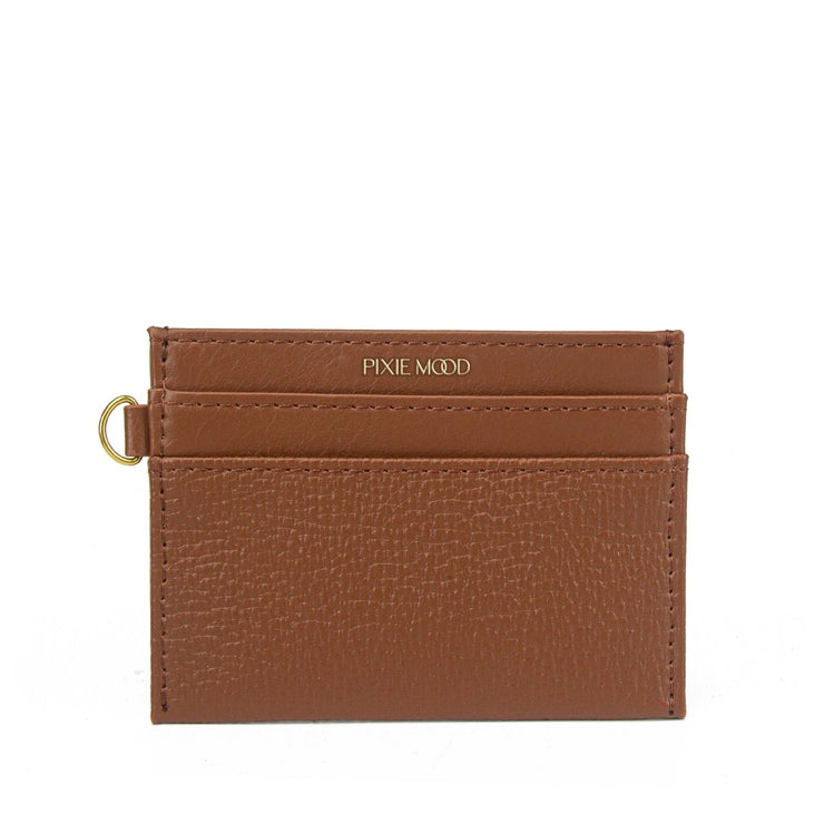 PIXIE MOOD | Alex Card Holder- Chestnut