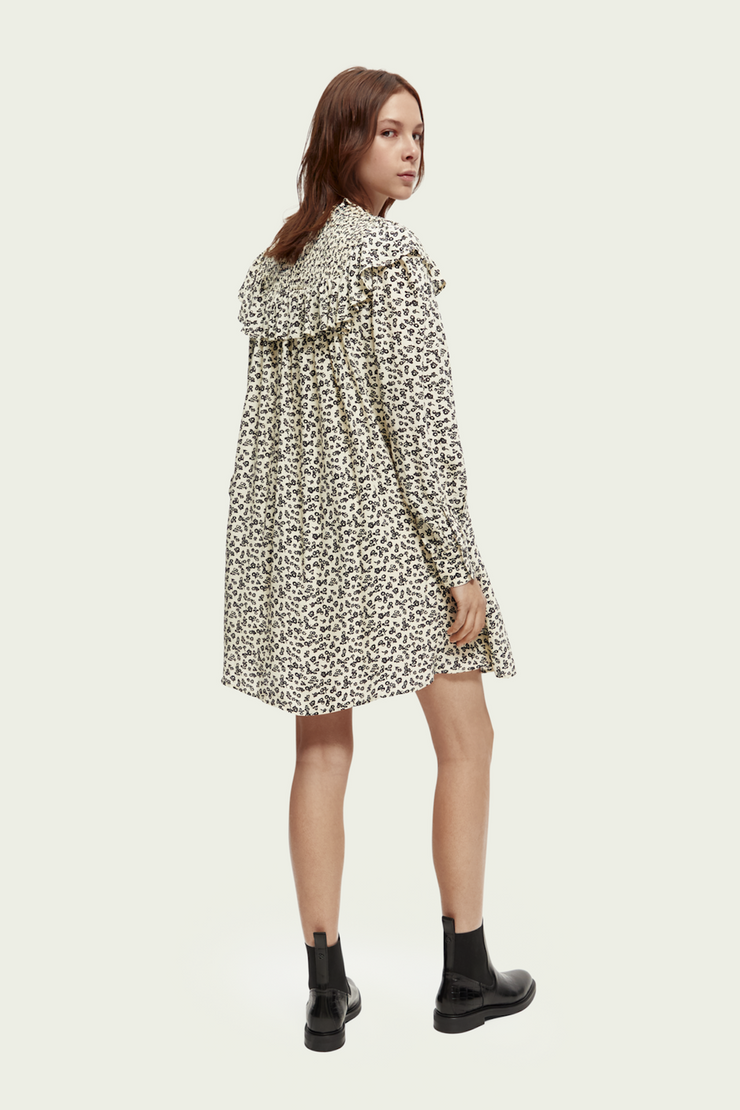 Scotch & Soda  | Flowy Dress Frill Detail