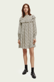 Scotch & Soda  | Flowy Dress Frill Detail